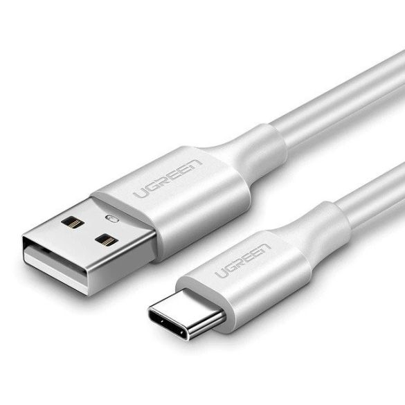 USB-USB-C kábel QC3.0 UGREEN 1,5 m (fehér)