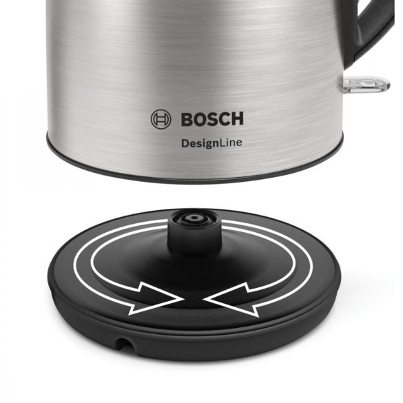 Bosch TWK3P420 DesignLine vízforraló inox