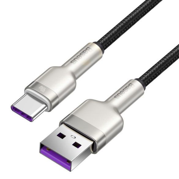 Baseus Cafule kábel USB-USB-C, 40W, 0.25m (ezüst)