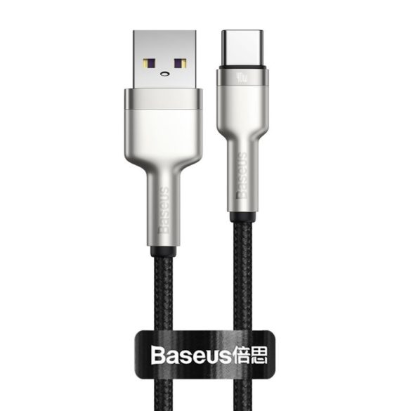 Baseus Cafule kábel USB-USB-C, 40W, 0.25m (ezüst)