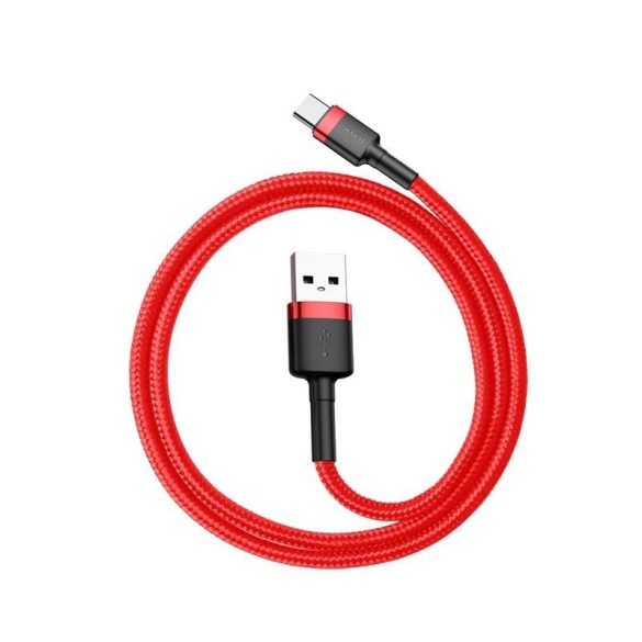 USB-USB-C kábel Baseus Cafule 2A 2m (piros)