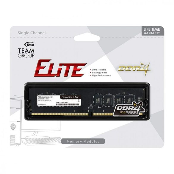 TeamGroup 8GB DDR4 2666MHz Elite
