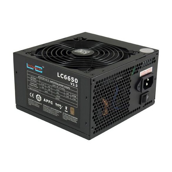 LC Power 650W 80+ Bronze LC6650 V2.3 Super Silent