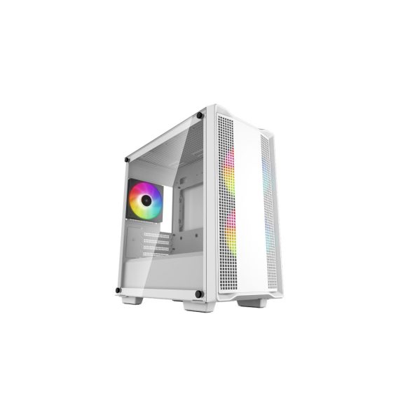 DeepCool CC360 WH ARGB Tempered Glass White