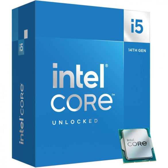 Intel Core i5-14600K 3,5GHz 24MB LGA1700 BOX (Ventilátor nélkül)