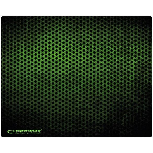 Esperanza Grunde Midi Gaming Egérpad Black/Green