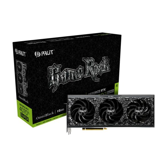 Palit GeForce RTX4070 Ti Super 16GB GDDR6X GameRock OmniBlack