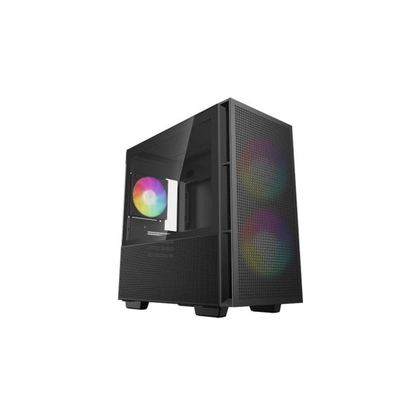 DeepCool CH360 Tempered Glass Black
