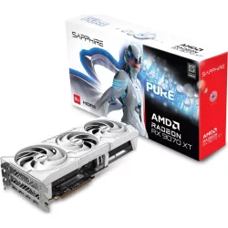 Sapphire Radeon RX9070 XT 16GB DDR6 Pure White