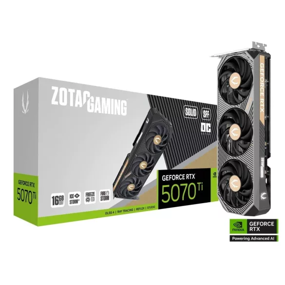 Zotac GeForce RTX5070 TI 16GB DDR7 Solid SFF OC