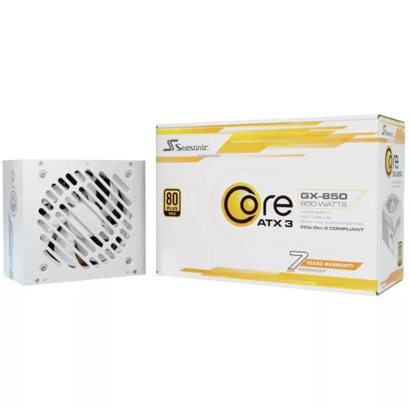 Seasonic 850W 80+ Gold Core GX 850 White