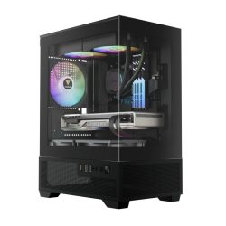 Gamdias Aura GC9M ELITE ARGB Tempered Glass Black