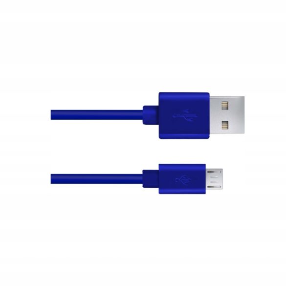 Esperanza MICRO USB KÁBEL2.0 A-B M/M 0.8M Kék