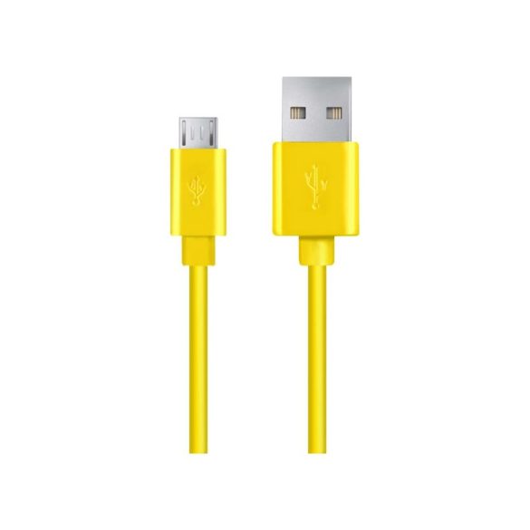 Esperanza MICRO USB KÁBEL2.0 A-B M/M 0.8M sárga