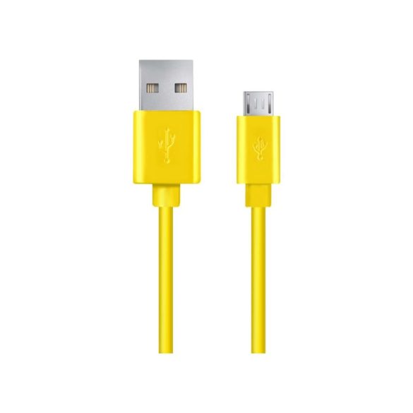 Esperanza MICRO USB KÁBEL2.0 A-B M/M 1.2M sárga