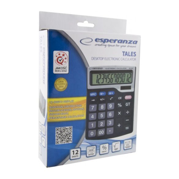 Esperanza asztali számológép TALES ECL101