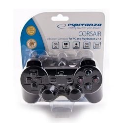 Esperanza kontroller PS2/PS3/PC USB CORSAIR Fekete EGG106