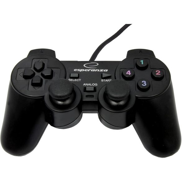 Esperanza kontroller PS2/PS3/PC USB CORSAIR Fekete EGG106