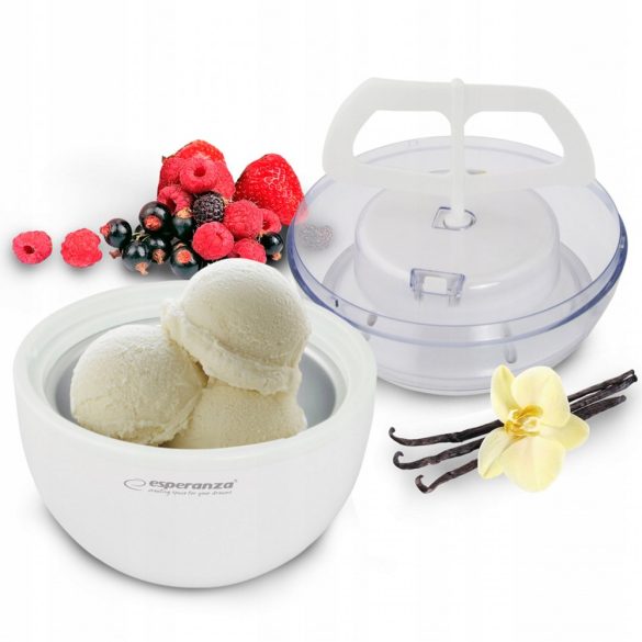 Esperanza EKI001 Vanilla fagylaltkészítő - fehér