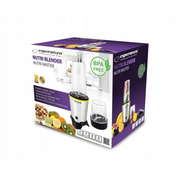 Esperanza EKM028 Nutri Master turmixgép 1000W