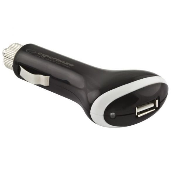 Esperanza USB Autós töltő EZ105