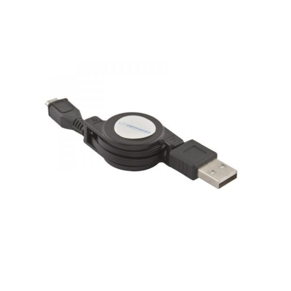 Esperanza USB CARutazótöltő + microUSB Kábel EZ116