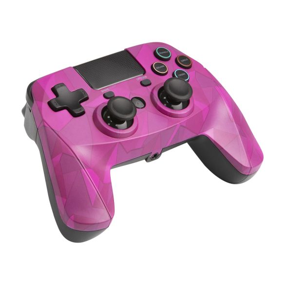 Snakebyte 4 S vezeték nélküli kontroller PlayStation 4, Playstation 3 analóg / digitális Bluetooth/USB pink