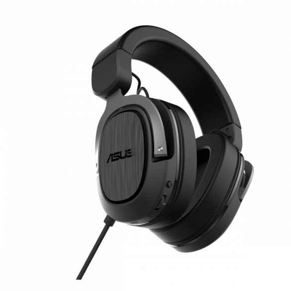 OUTLET ASUS TUF Gaming H3 fejhallgató fejpánt 3,5 mm jack, fekete-szürke