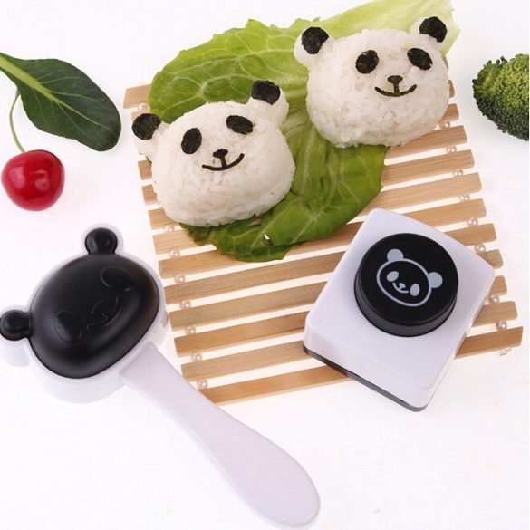 Panda alakú rizskészítő (műanyag)