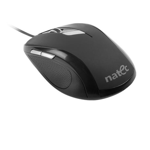 Natec Pigeon NMY-0667 Egér (Optikai; 2400 DPI; fekete szín)