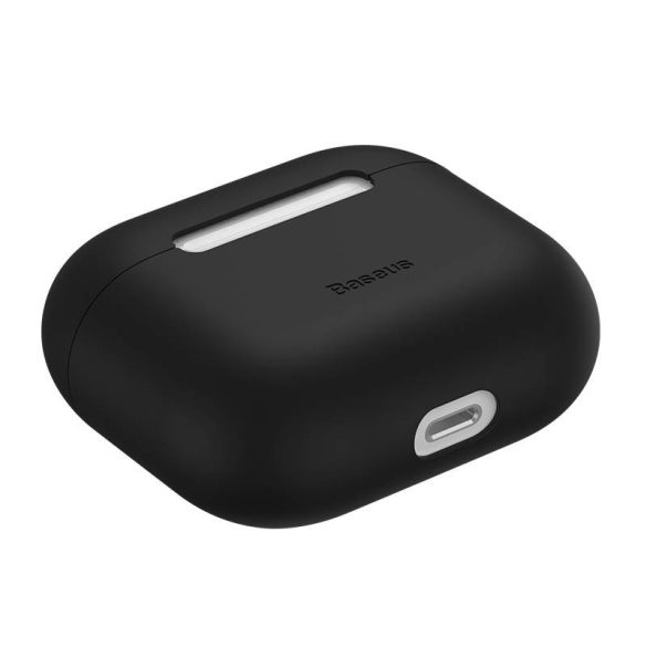 Baseus ultravékony védőtok Pod Apple AirPods 3 (fekete)