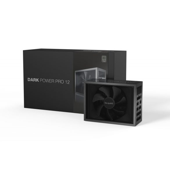 be quiet! Dark Power Pro 12 ATX 1200W 80+ Titanum moduláris tápegység